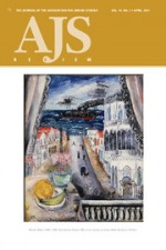 "Jews and Cities: Between Utopia and Dystopia," Association for Jewish Studies Journal. (Special Issue, 2017).